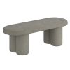 Grey Accent Bench