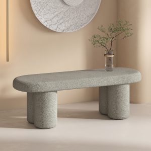 Grey Accent Bench