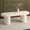 Cream Accent Bench