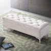 Storage Velvet Bench